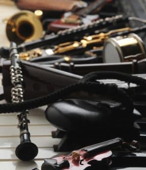 Les instruments enseignés